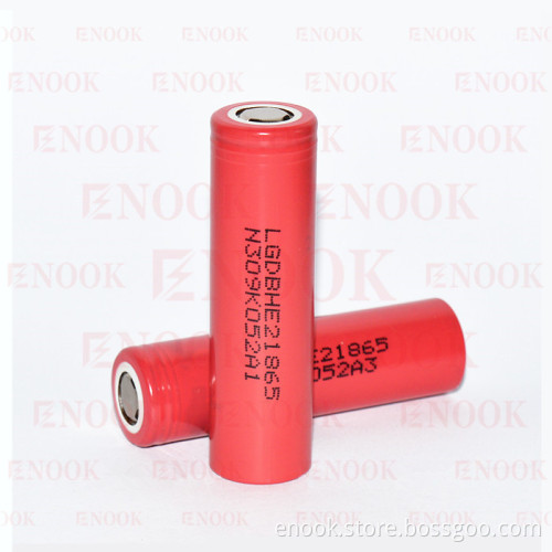 LG rechargeable e-cig battery HE2 3.7V 2500mAh